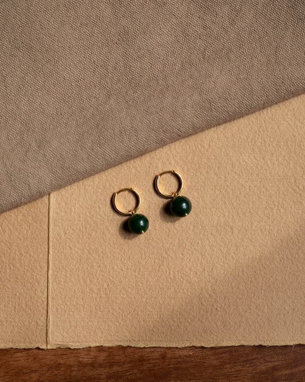 CLO Green Jade Earrings - Limited Edition