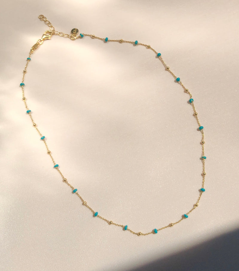 LOULOU Necklace Turquoise