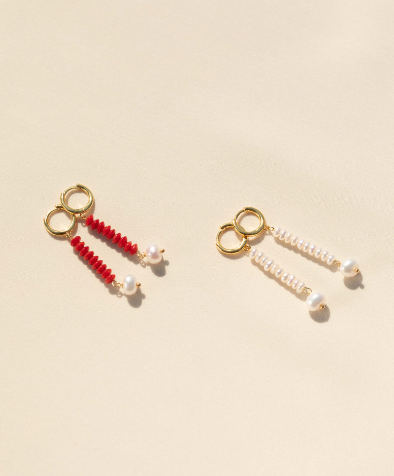 INÈS Earrings Pearls