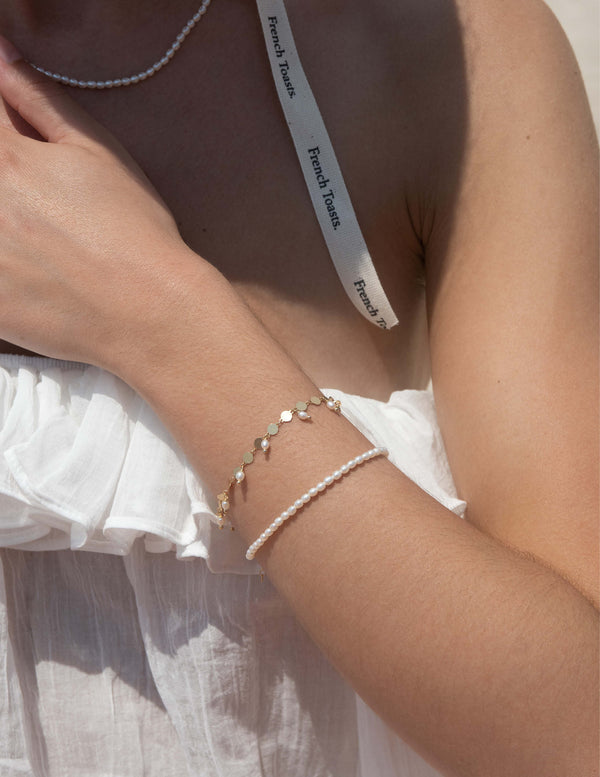 DAISY Bracelet - Pearls