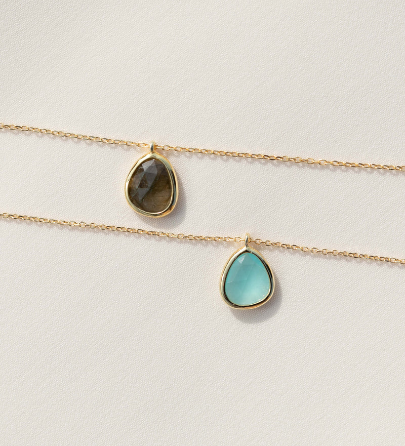 LUCIE Necklace Aqua