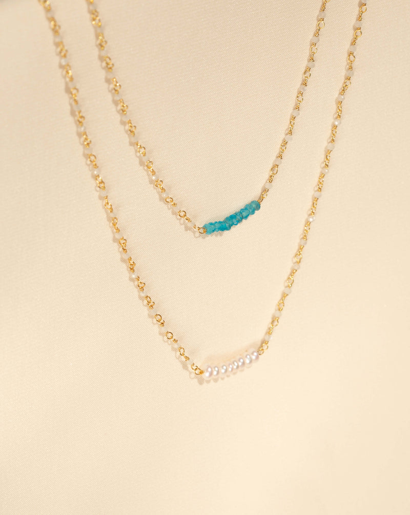 MAY Necklace Apatite