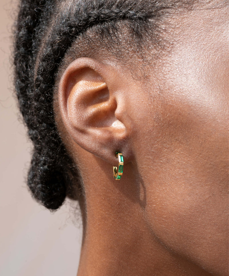 DIANE Earrings Emerald