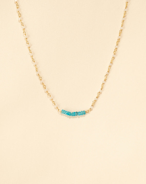 MAY Necklace Apatite