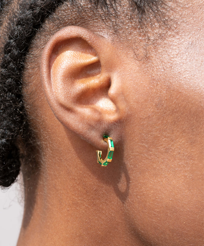 DIANE Earrings Emerald